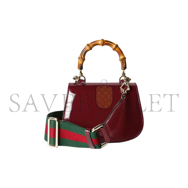 GUCCI BAMBOO 1947 MINI PYTHON BAG 786482 (17*12*7.5cm)